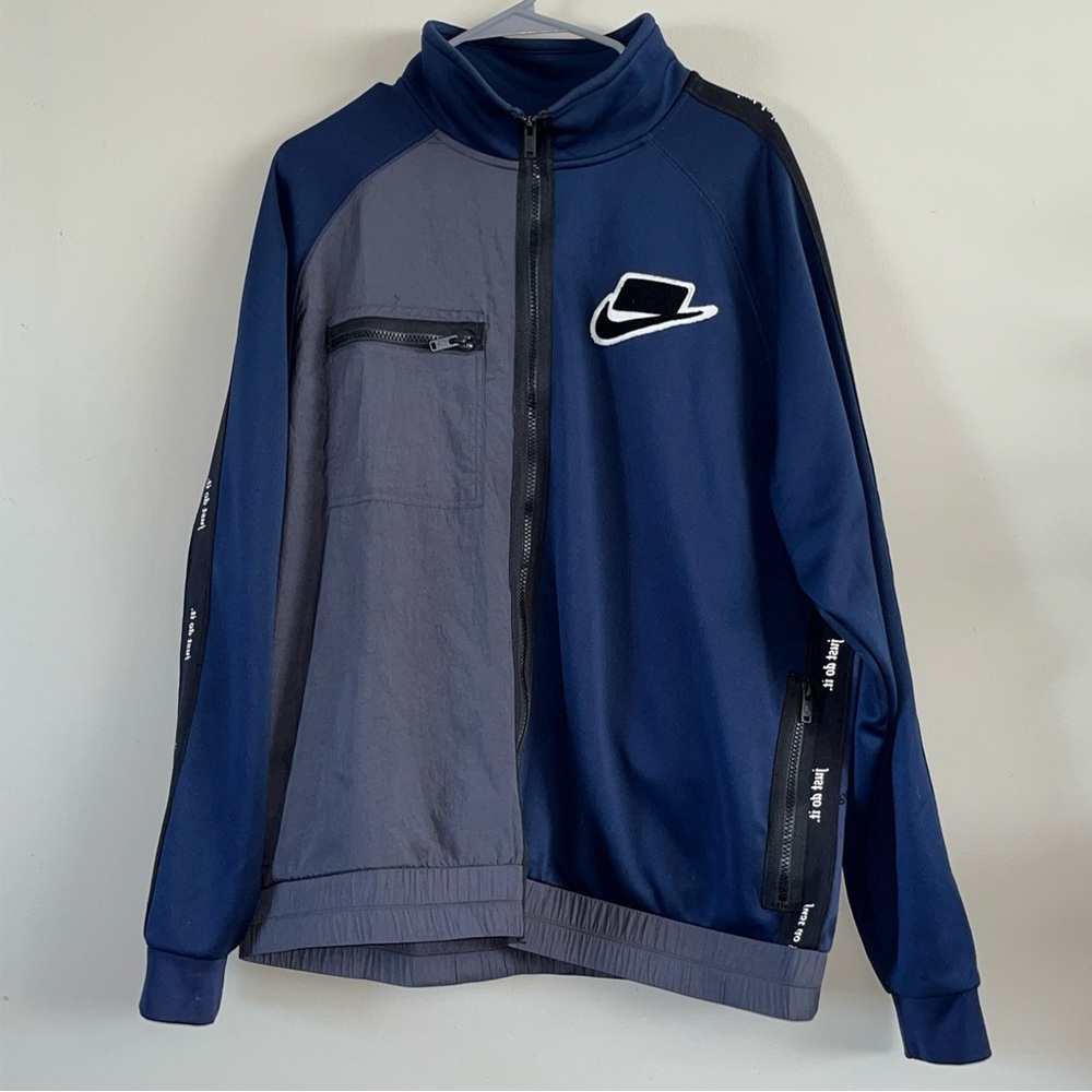 Nike Sportswear NSW Track Jacket BV4603-498 Blue/Grey Men’s Large